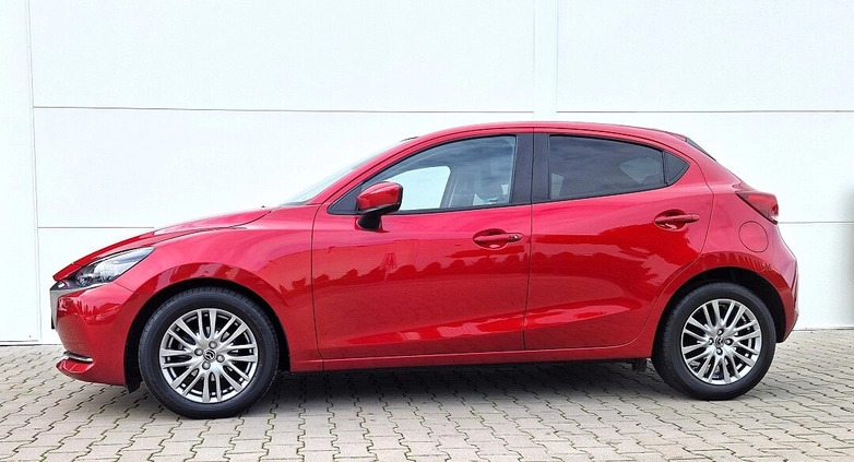 Mazda 2 cena 74900 przebieg: 10568, rok produkcji 2021 z Wieluń małe 232